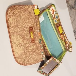 Oilily Cosmetic Bag set w/Mirror new without tag